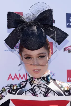 Coco Rocha at Melbourne Cup