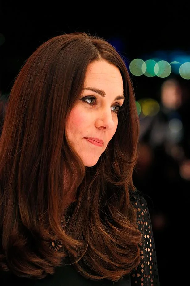 Duchess Catherine with dark hair