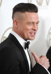 Brad Pitt explains his edgy new hairstyle