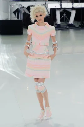 Backstage Beauty at Chanel's Couture Show