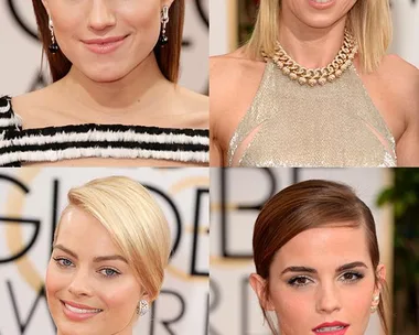 A roundup of the top beauty trends straight from the red carpet