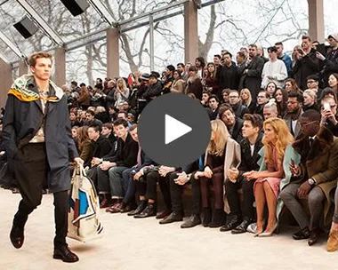 Burberry menswear runway show