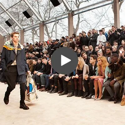 Burberry menswear runway show