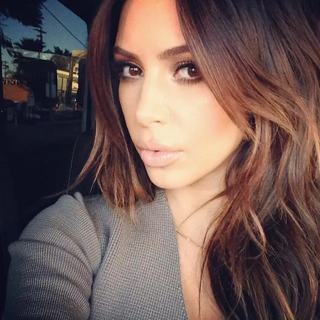 Kim Kardashian selfie