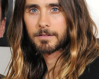 Jared Leto’s ombre hair