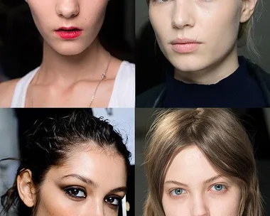 Beauty on Milan’s AW14 runway