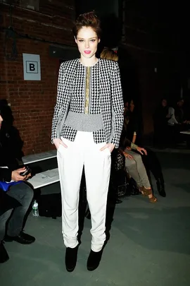 Coco Rocha at Sass and Bide fashion show in New York