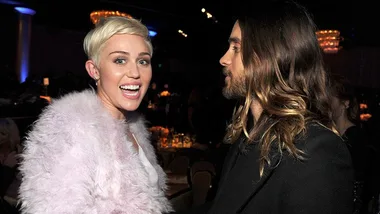 Miley Cyrus and Jared Leto