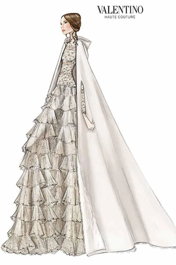 Tatiana Santo Domingo Royal Wedding Valentino dress Tatiana Santo Domingo Royal Wedding Valentino dress
