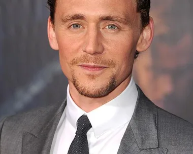 Man in gray suit with white shirt and patterned tie, smiling with neat hairstyle and subtle goatee.