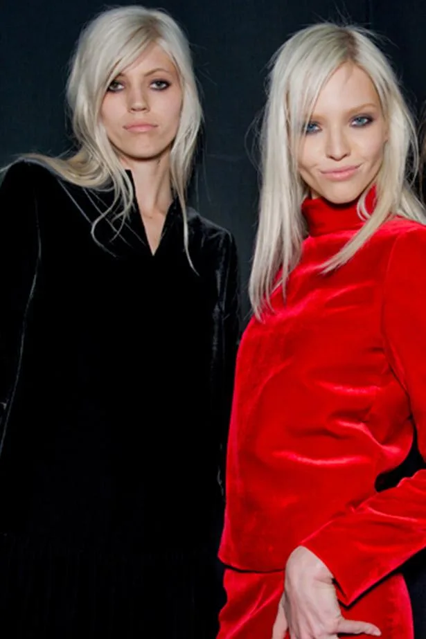 Devon Windsor and Sasha Luss at Tom Ford