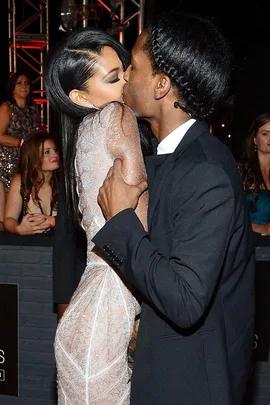 ASAP Rocky and Chanel Iman