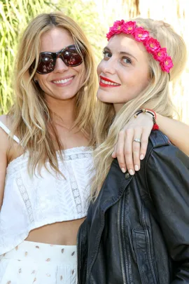 Sienna Miller and Poppy Delevingne