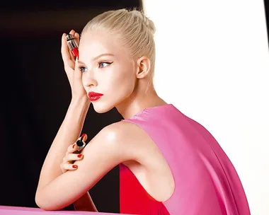 Sasha Luss for Dior's latest beauty campaign