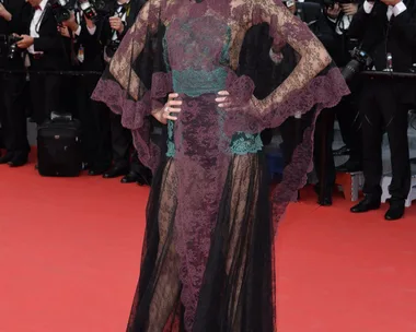 Karlie Kloss on the red carpet at Cannes