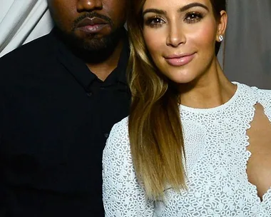 Kim Kardashian and Kanye West