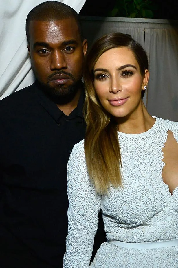 Kim Kardashian and Kanye West