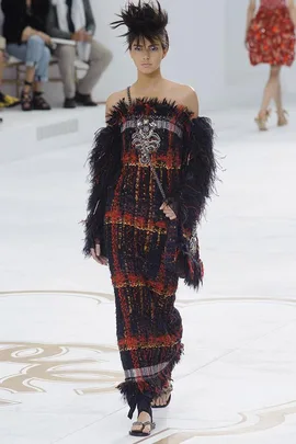 Kendall Jenner walks for Chanel