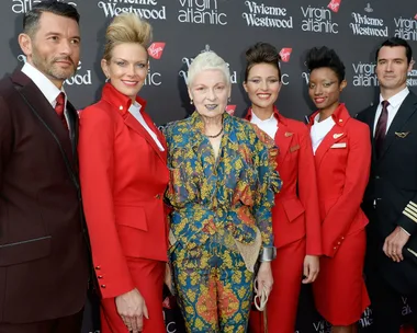 Vivienne Westwood designs Virgin uniforms