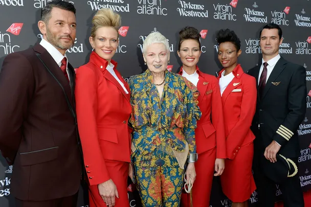 Vivienne Westwood designs Virgin uniforms