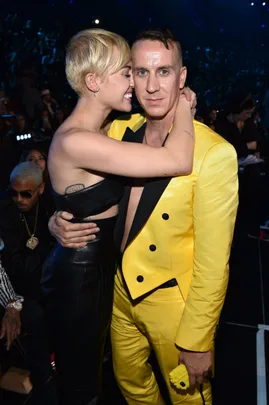 Miley Cyrus and Jeremy Scott