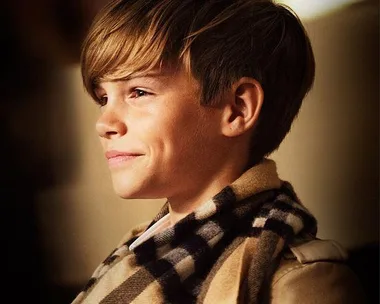 Romeo Beckham for Burberry