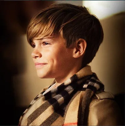 Romeo Beckham for Burberry