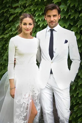 Olivia Palermo and Johannes Huebl