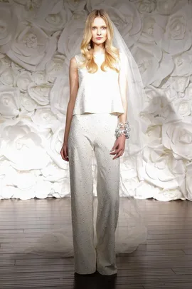 Wedding trend bridal fashion week separates