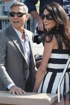 Amal Alamuddin George Clooney back to work