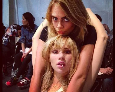 Suki Waterhouse and Cara Delevingne are the definition of girl swag