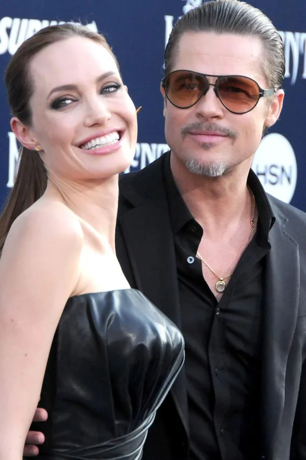 Angelina Jolie and Brad Pitt