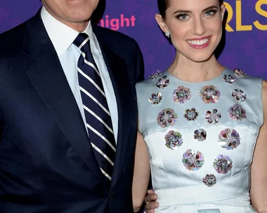 Allison Williams and her dad