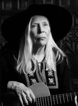 Joni Mitchell in Saint Laurent