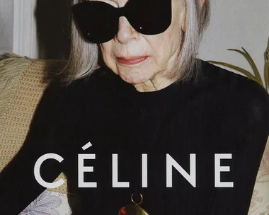 Joan Didion for Celine