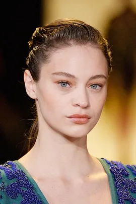 The French twist pony from Herve Leger Autumn Winter 15