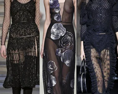 From left: Julien Macdonald, Holly Fulton, Simone Rocha