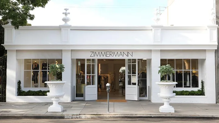 Zimmermann's store in Melrose Place