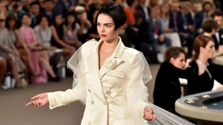 Kendall Jenner at Chanel Couture