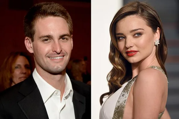 Miranda Kerr and Evan Spiegel