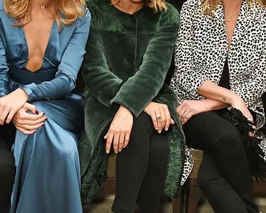 Suki Waterhouse, Sienna Miller and Kate Moss front row at Burberry Prorsum