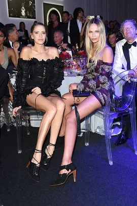 Natasha Poly and Elena Perminova