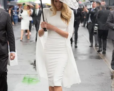 Best Dressed At Derby Day Spring Carnival 2015