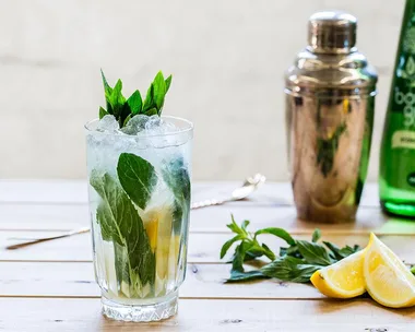 Gin And Elderflower Cocktail