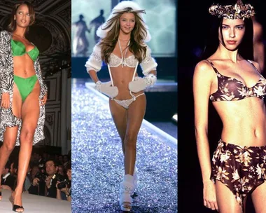 Victoria's Secret Models Then And Now