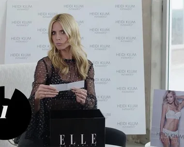 Heidi Klum ELLE Mystery Box