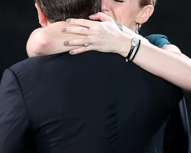 Leonardo DiCaprio and Kate Winslet at the 2016 SAG Awards