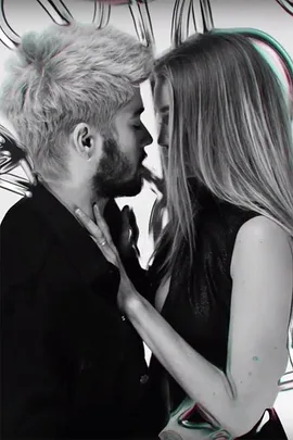 Zayn Malik and Gigi Hadid in the Pillowtalk video clip