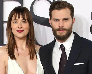 Dakota Johnson Jamie Dornan Fifty Shades Of Grey