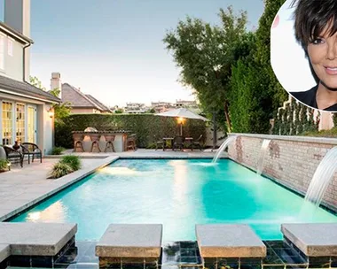 Kris Jenner Calabasas mansion.